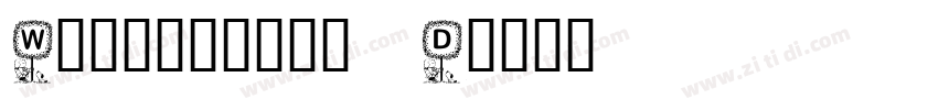 Washington D字体转换
